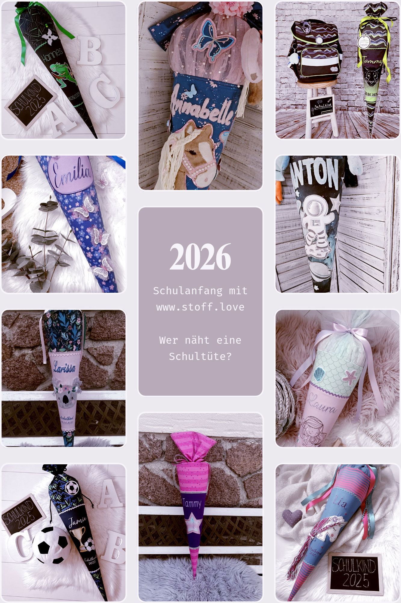 Schultütenzauber 2026 – Jetzt Platz sichern für deine handgemachte Traumtüte! 🎒✨