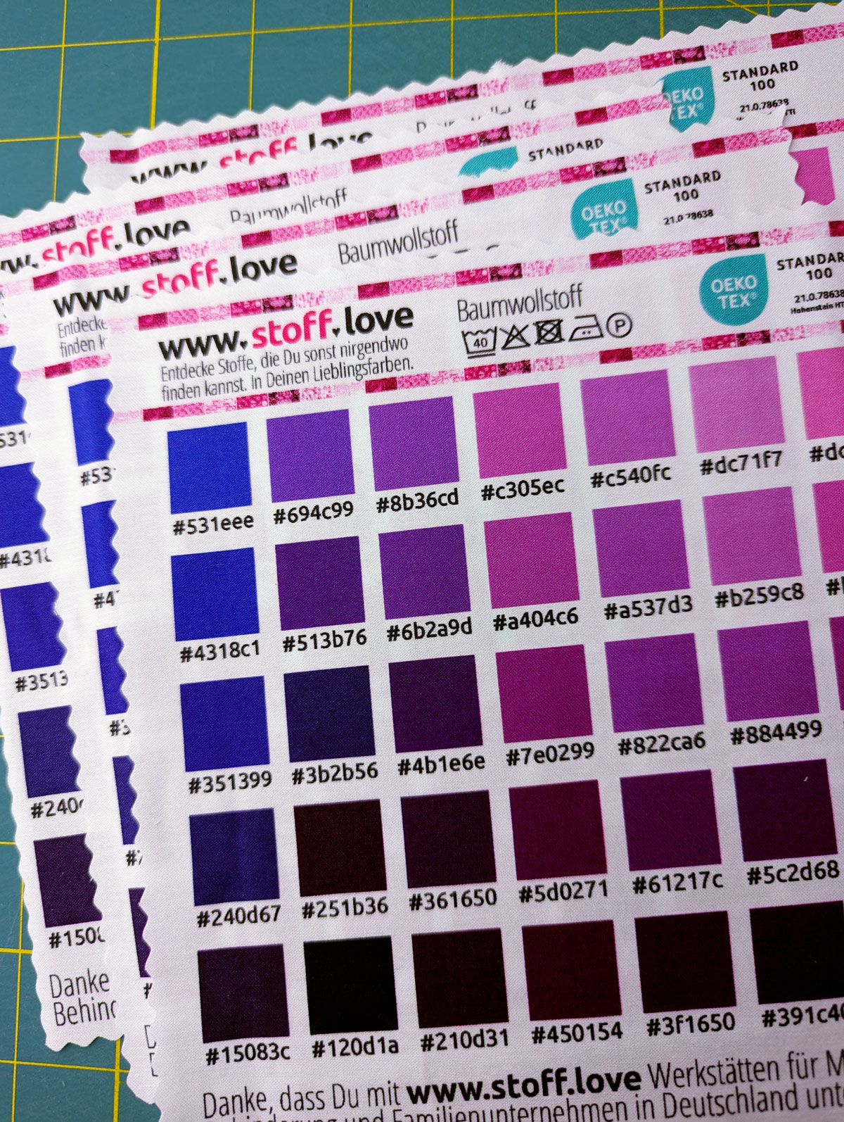Violet - eine Farbkarte für Spezialisten