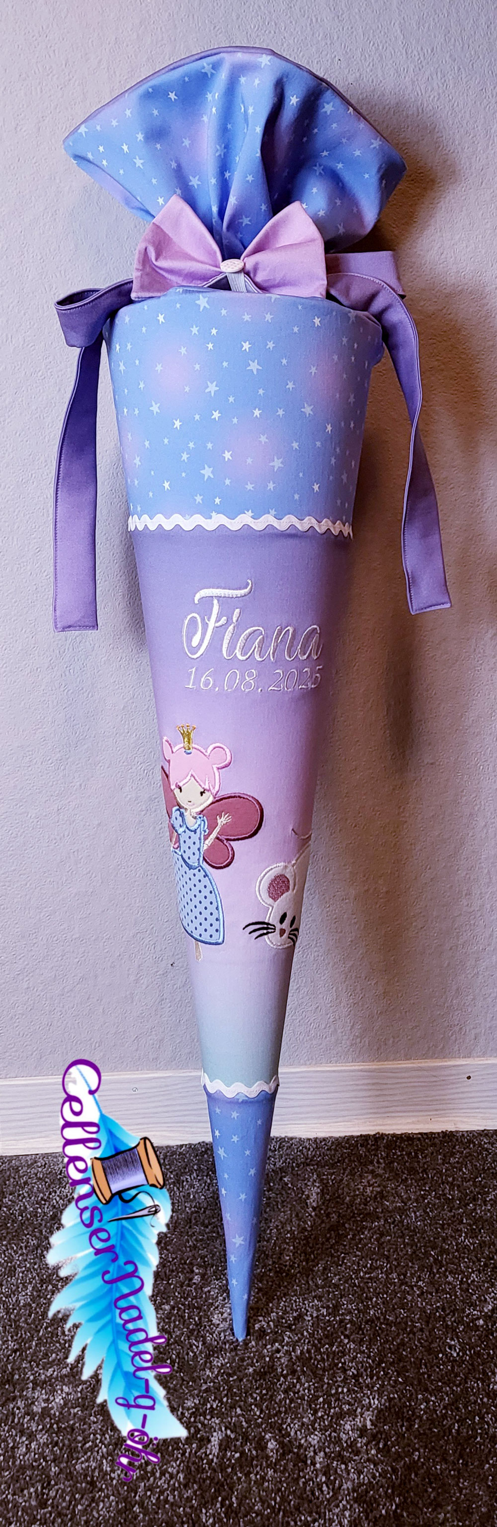 Eine Traumtüte für Fiana ✨ – Märchenhafter Schulstart mit Beckmann & stoff.love