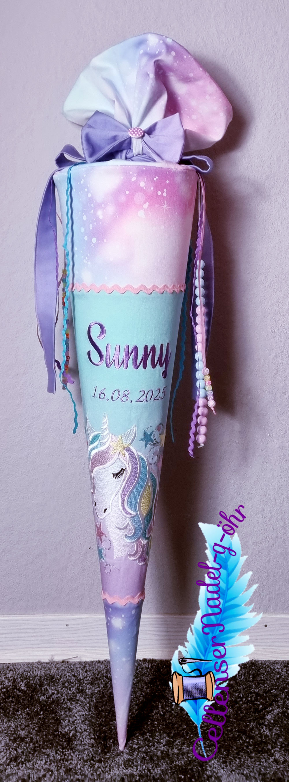 Ein neuer Schultüten-Traum zum Beckmann Unicorn Princess 