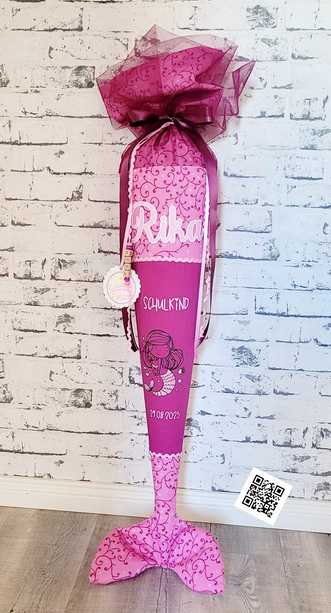DIY Schultüte von Lucky Stitch mit Flosse
