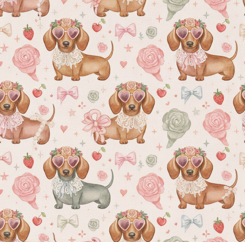 Dackel Stoffdesigns entdecken: Lustige Dackel Stoffe für DIY, Nähen & Handmade-Projekte