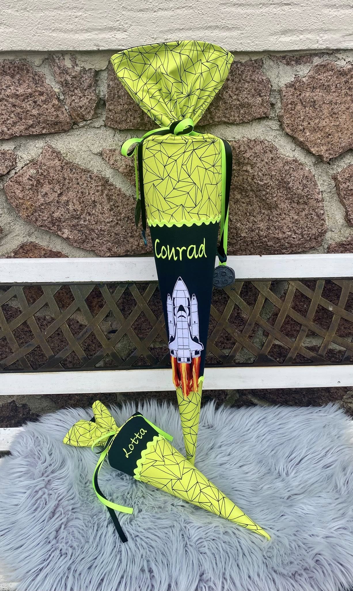 Galaktisch gigantisch: Conrads individuelle Schultüte 🚀✨