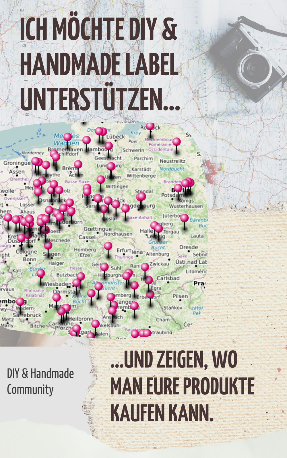 Ich möchte DIY & Handmade Label unterstützen und zeigen, wo man deine Herzensprojekte kaufen kann