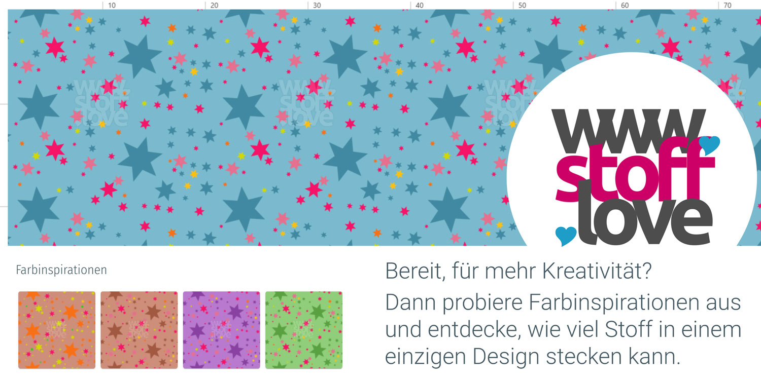 Vier starke Recoloring-Modi bei stoff.love