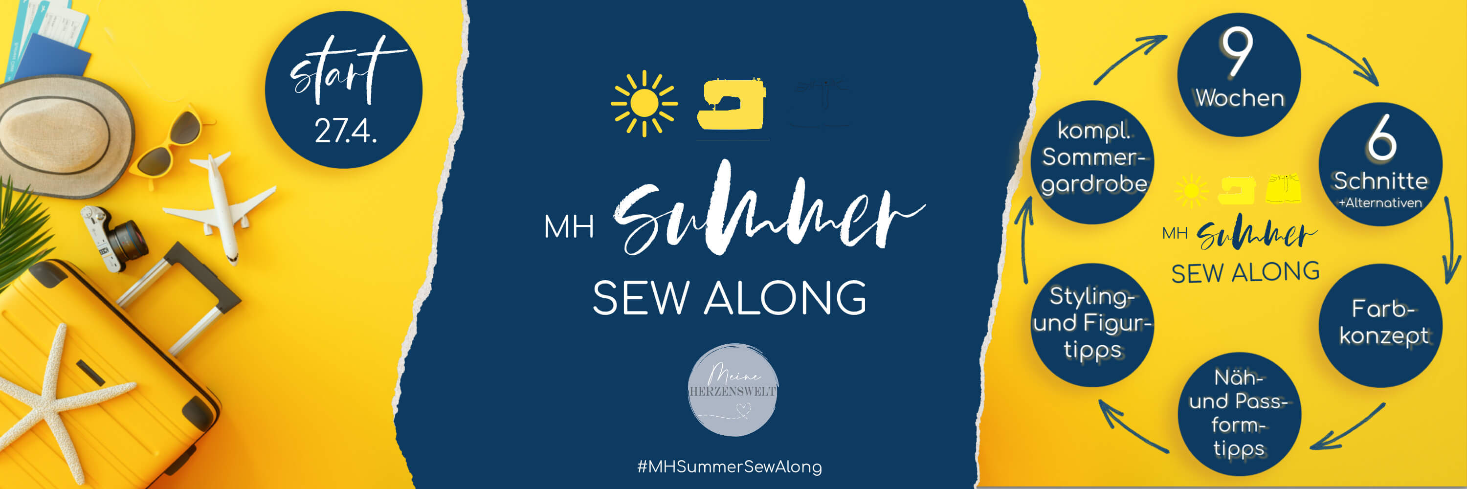 Meine Herzenswelt - SummerSewAlong 2023