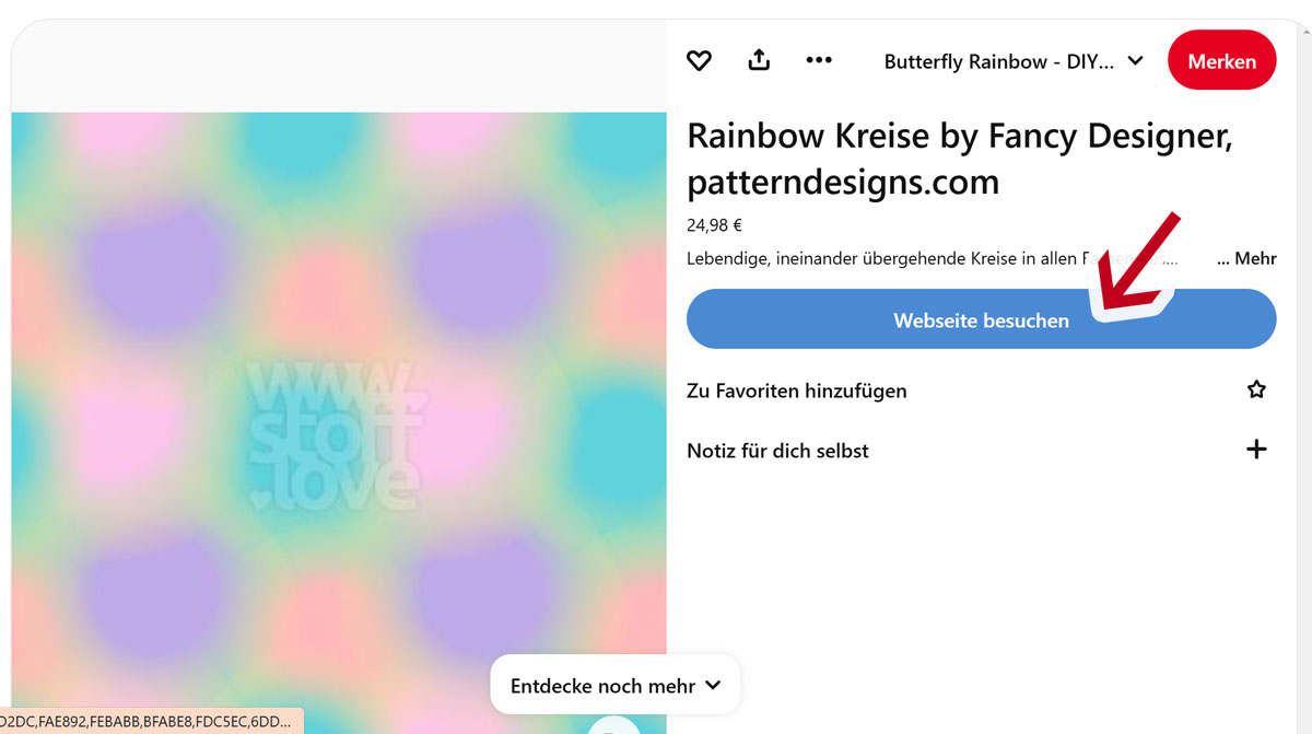 Pinterest Verlinkungen
