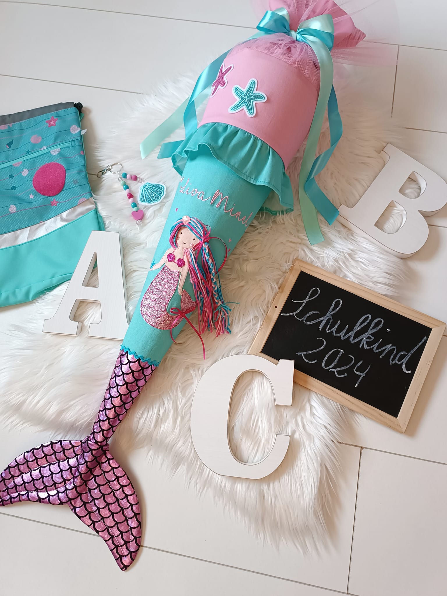 Ein Magischer Schulstart: Die Meerjungfrauenschultüte für School Mood Lilly!