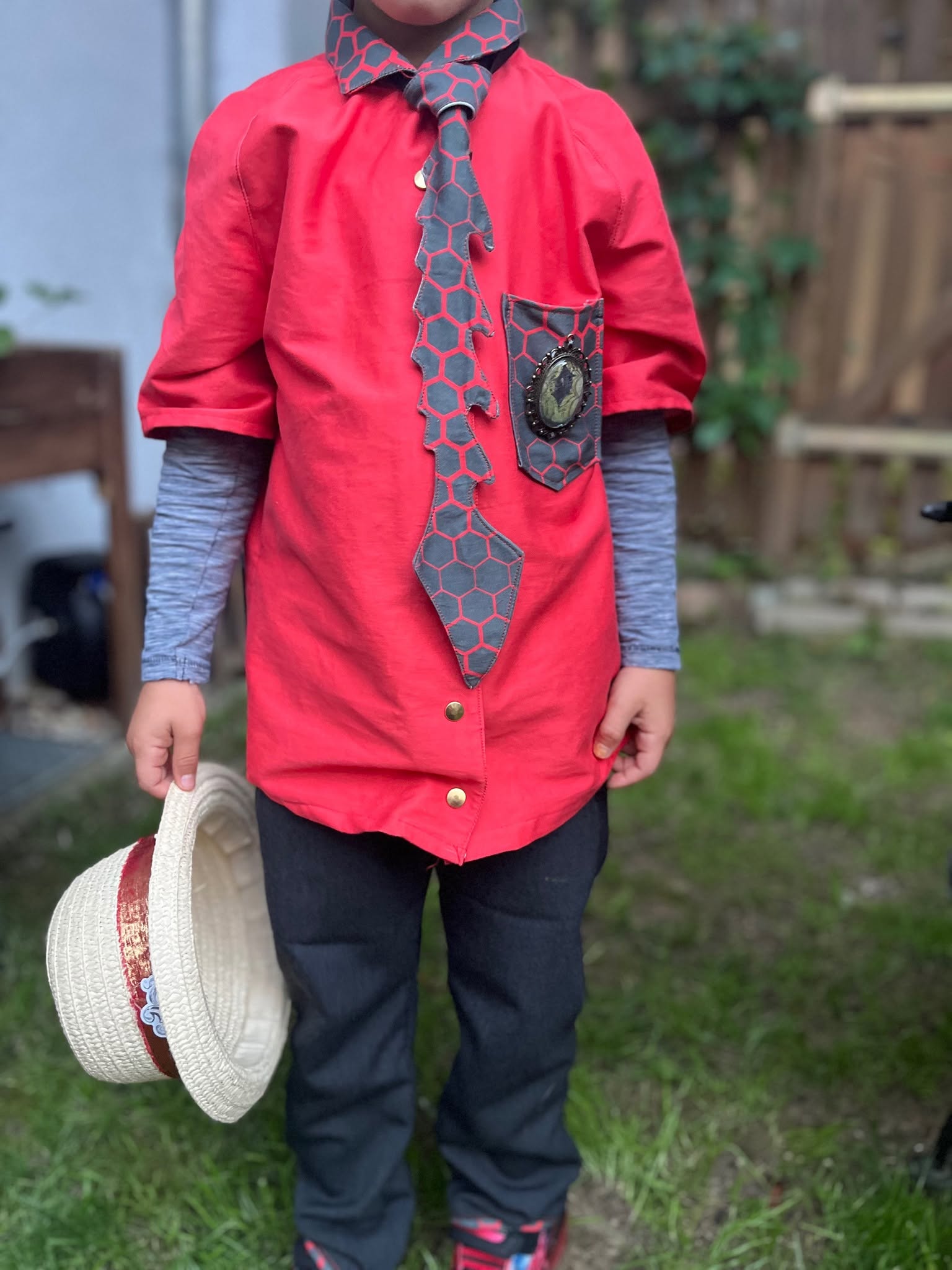 Ein außergewöhnliches Drachen-Outfit zum Schulanfang 