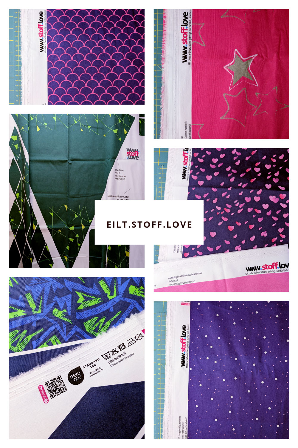 🤫 Passwort 👉 stofflove 🛍️ Die Sofortlieferecke ist prall gefüllt!