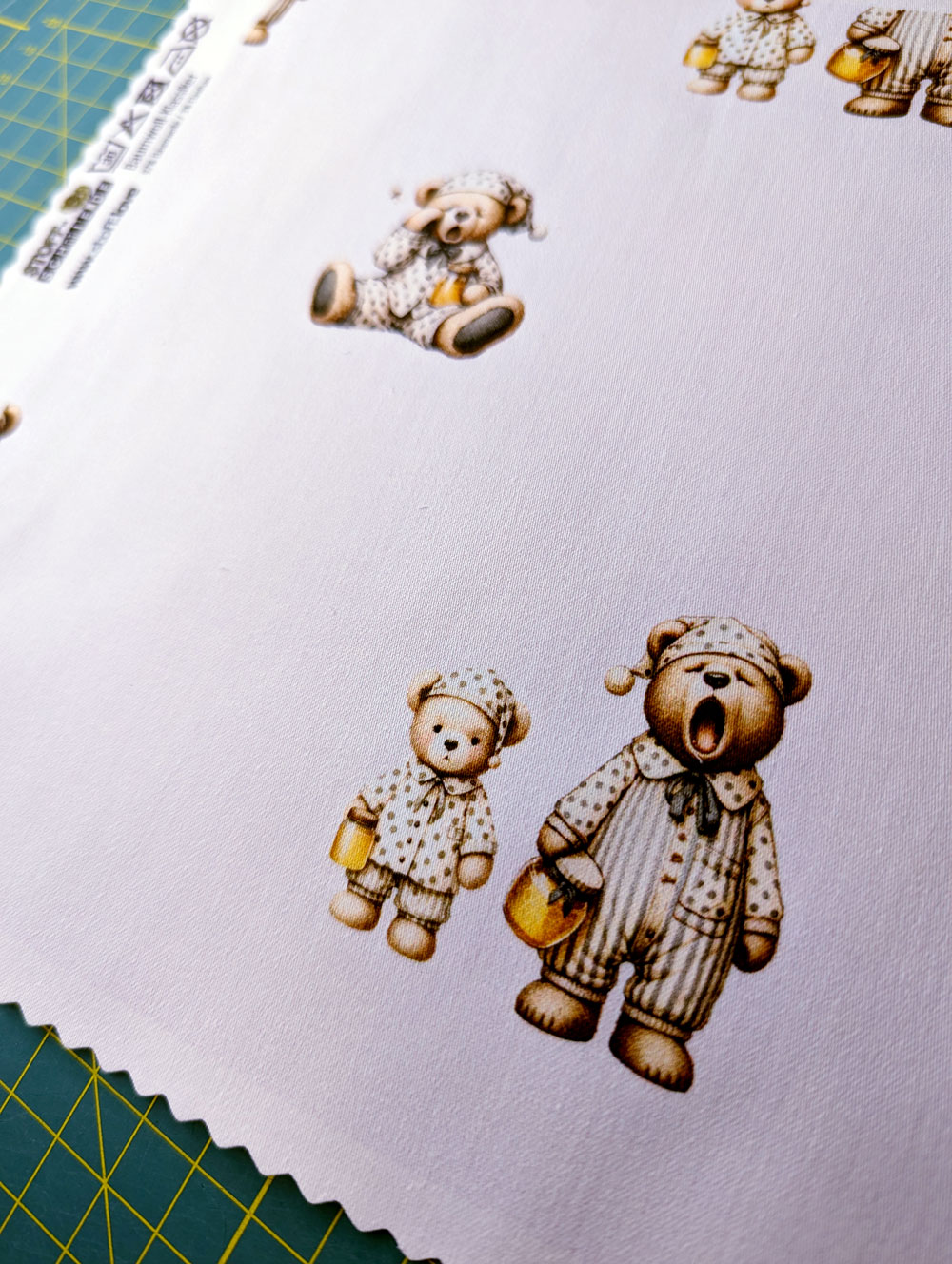 Sleepy Bear Watercolor Dreams - XS
